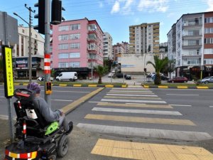 Trabzon’da Yaya Geçitlerindeki Butonlar Artık Temassız