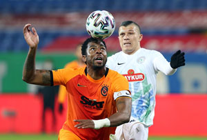 Çaykur Rizespor, Galatasaray'a Farklı Mağlup Oldu 0-4