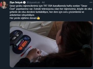 Bakan Selçuk’tan Eba Tv Sınav Duyurusu