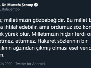 "Hakaret Sözlerinin Bir Milletvekilinin Ağzından Çıkmış Olması Esef Vericidir"