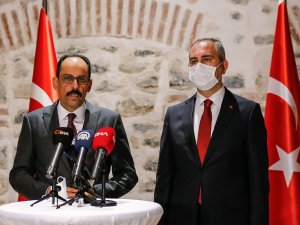Cumhurbaşkanlığı Sözcüsü Kalın Ve Bakan Gül Dini Azınlık Temsilcileriyle Bir Araya Geldi