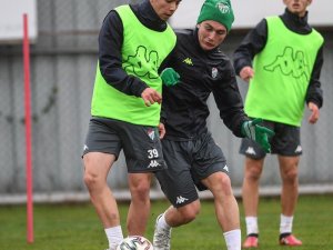 Bursaspor, Taktik Antrenman Yaptı