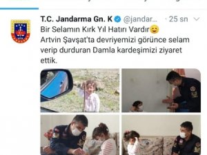 "Bir Selamın Kırk Yılı Hatırı Vardır" Dediler, Kendilerine Selam Veren Minik Kızı Ziyarete Gittiler