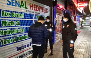 Türkiye genelinde hafta sonu uygulanacak sokağa çıkma kısıtlaması başladı