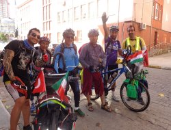 İranlı Turistler Bisiklet İle Karadeniz Turuna Çıktı