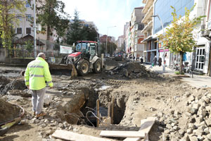 Rize'de Okullar Bölgesi Altyapısı Yenileniyor