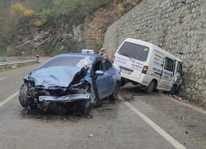 Giresun’da Trafik Kazası: 7 Yaralı