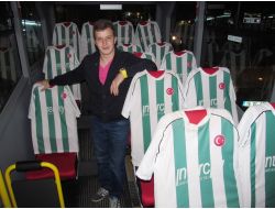 Bursaspor Aşkı Minübüsü Donattı