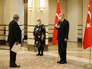 Cumhurbaşkanı Erdoğan, Sudan Büyükelçisini Kabul Etti