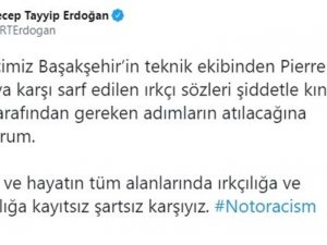 "Sporda Ve Hayatın Tüm Alanlarında Irkçılığa Ve Ayrımcılığa Kayıtsız Şartsız Karşıyız"