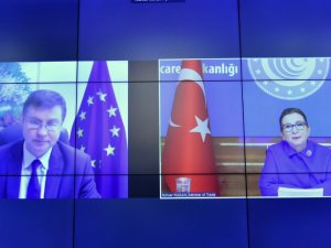 Bakan Pekcan, Ab Ticaret Komiseri Dombrovskis İle Görüştü