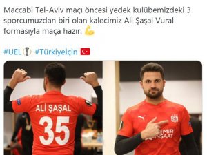 Sivasspor’da Kaleci Ali Şaşal’a Futbolcu Forması Yaptırıldı
