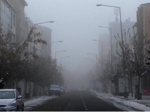 Kars’ta Yoğun Sis