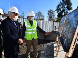 Çömlekçi Kentsel Dönüşüm Projesi’nin 1. Etap Çalışmaları Sürüyor