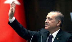 Cumhurbaşkanı Adayı Başbakan Erdoğan'ın ilk konuşması