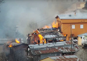 İkizdere Belediye Başkanı Karagöz: Yangında 7 Ev Tamamen Yandı