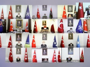 Bakan Akar Birlik Komutanlarından Video Konferans Yöntemi İle Bilgi Aldı