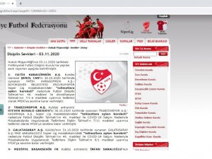 Tff, Karagümrük’ün İsmini Yanlış Yazdı!