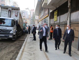 Rize Belediye Başkanı Metin ve AK Parti İl Başkanı Alim, Paşakuyu’nda Çalışmaları İnceledi