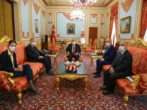 Tbmm Başkanı Şentop, Almanya Büyükelçisi Schulz’u Kabul Etti
