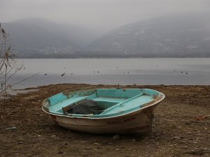 Sapanca Gölü’nde Korkutan Manzara