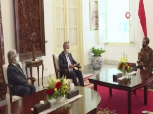 Bakan Çavuşoğlu, Endonezya Cumhurbaşkanı Widodo Tarafından Kabul Edildi