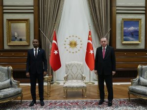 Cumhurbaşkanı Erdoğan, Somali Adalet Bakanı’nı Kabul Etti