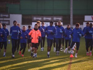 Trabzonspor, Galatasaray Maçı Hazırlıklarını Sürdürüyor