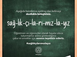 Eğitimcilerden Covid-19 Mücadelesinde Sağlık Çalışanlarına Destek