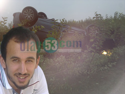 Rize'de Trafik Kazası 1 Ölü