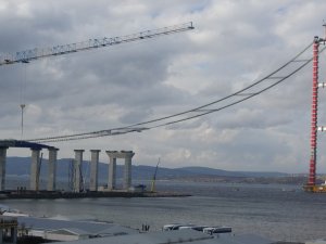Çanakkale 1915 Köprüsü ‘Kedi Yolu’nun Yüzde 70’i Tamamlandı