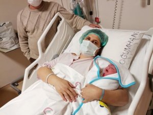 Giresun’da Yılın İlk Bebeği Dünyaya Geldi