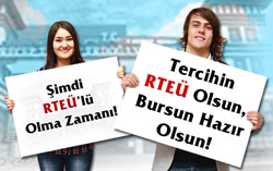 RTEÜ'den İnanılmaz Burslar... RTEÜ Türkiye'nin Devleriyle Yarışıyor