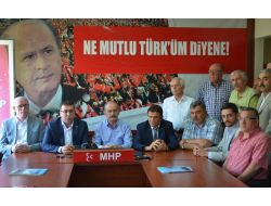 Eskişehir'de Chp’den Mhp’ye Cumhurbaşkanlığı Seçimi Ziyareti