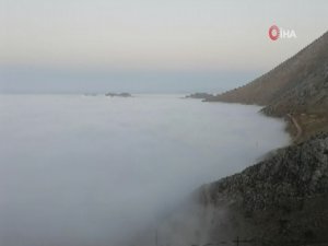 150 Bin Nüfuslu İlçe Sis Denizinde Kayboldu