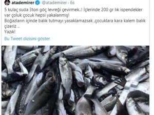 Ünlü Komedyen Ata Demirer’den Kaçak Ve Bilinçsiz Avlanmaya Tepki