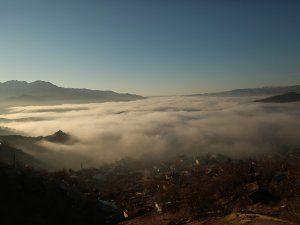 Tunceli’de Sis Denizi, Şehir Kayboldu