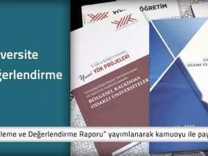 ‘2019 Yılı Üniversite İzleme Ve Değerlendirme Raporu’nu Bugün Yayınlandı