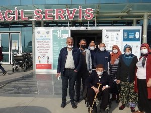 95 Yaşındaki Hüseyin Dede Koronayı Yendi