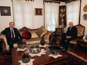 Cumhurbaşkanı Recep Tayyip Erdoğan, Mhp Genel Başkanı Devlet Bahçeli’yi Ziyaret Ediyor