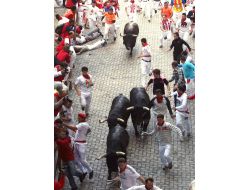 San Fermin Boğa Festivali’nin İlk Gününde 4 Kişi Yaralandı