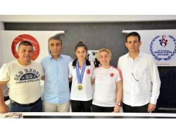 Avrupa Şampiyonu Judocu Genç Sporcudan Teşekkür Ziyareti