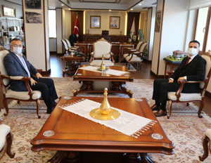 Cumhuriyet Başsavcısı Önder Kemal Sekücü’den Vali Çeber'e Veda Ziyareti