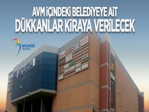 Beylikdüzü AVM’'de bulunan 10 dükkan kiraya verilecek