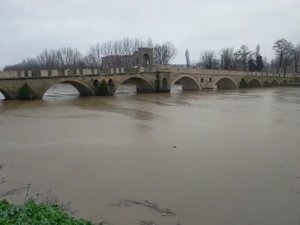 Tunca Nehri İçin "Sarı Alarm"