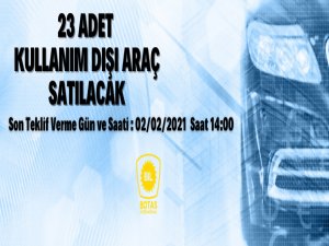 BOTAŞ International Şirketi 23 adet aracı satışa sundu