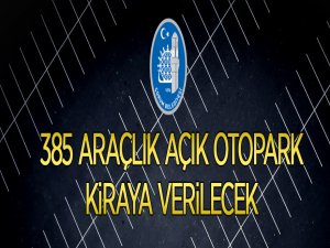 Çorum'da Açık Otopark Kiraya Verilecek