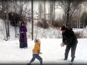 Bayburt’ta Kar Keyfi