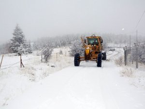 Elazığ’da Kar Nedeniyle Kapalı Köy Yolu Sayısı 94’e Yükseldi