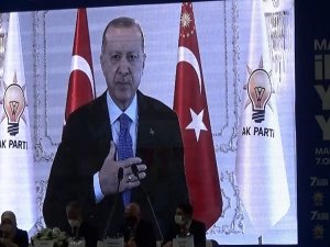 Cumhurbaşkanı Erdoğan, Ak Parti Mardin 7. Olağan İl Kongresine Bağlandı